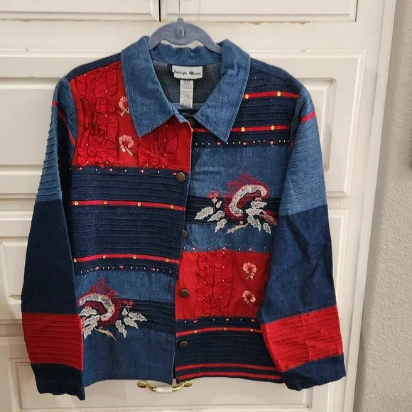 SALE! Indigo Moon Top/Jacket - Picture 1 of 7